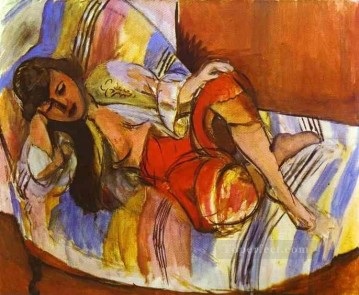 Odalisque 1923 Fauvist Oil Paintings